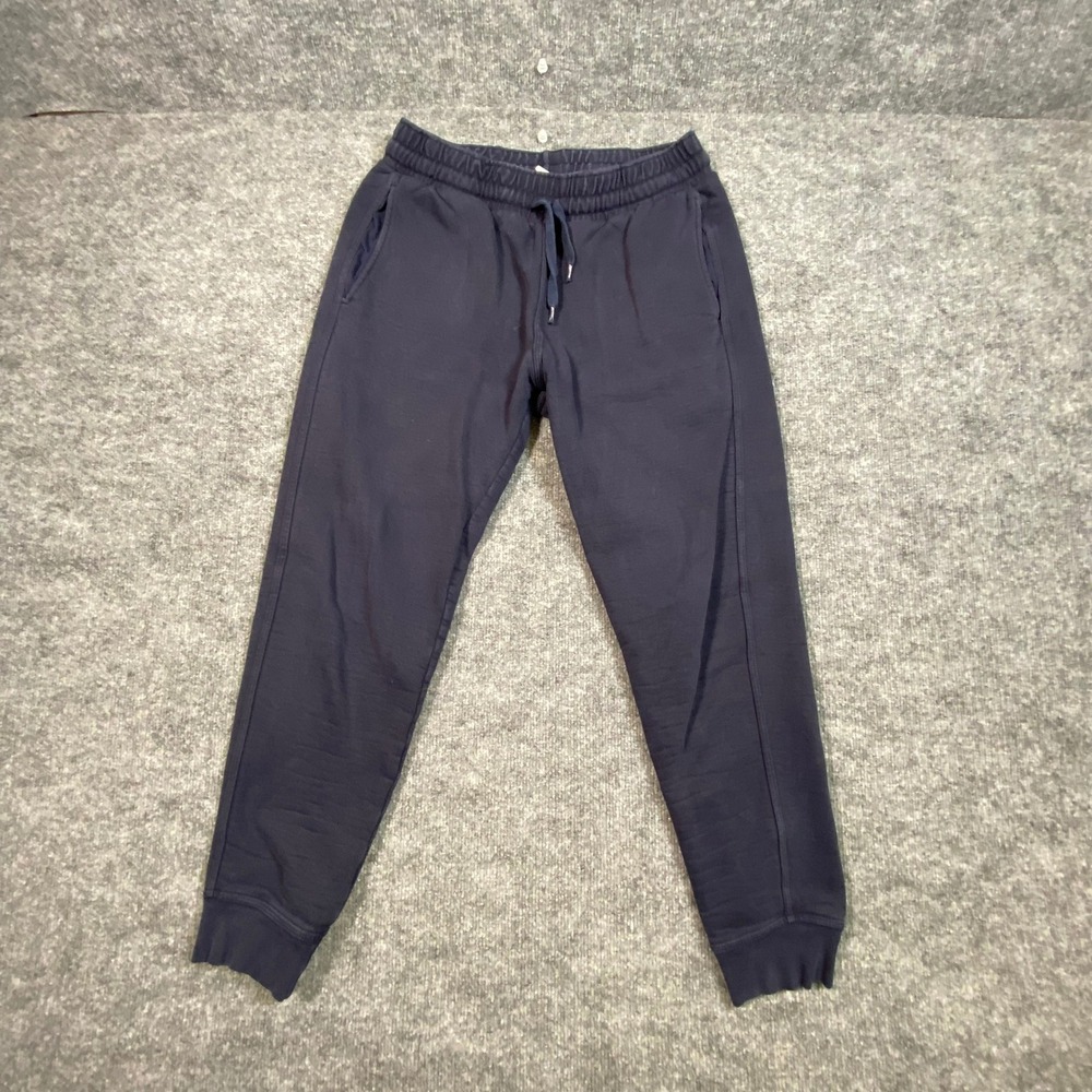 The Game Mens Navy Blue Fleece Jogger Sweatpants Made in USA Size M 1542678